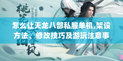 怎么让天龙八部私服单机,架设方法、修改技巧及游玩注意事项全揭秘