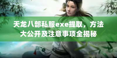 天龙八部私服exe提取，方法大公开及注意事项全揭秘