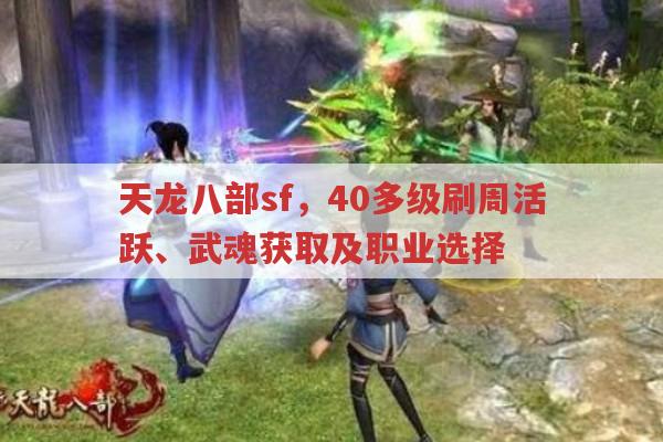 天龙八部sf，周活跃、武魂、职业与赚钱全攻略